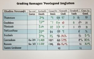 ile procent to jaka ocena