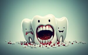 sen o wypadających zębach bez krwi