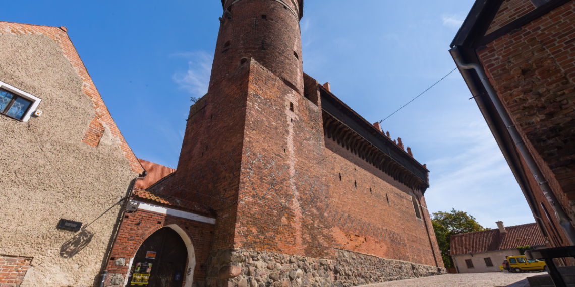 Zamek krzyżacki w Brodnicy jest jedną z turystycznych atrakcji